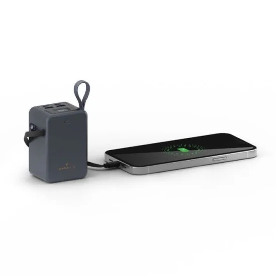 Smartix Premium Grid Power Bank 20000Mah 70W USB-C Pd - Black